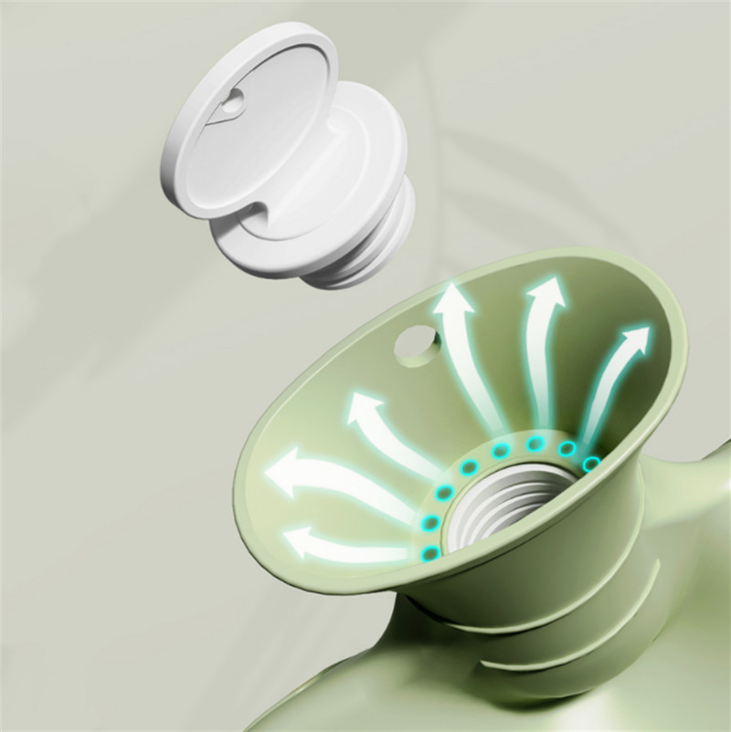 Επαναχρησιμοποιήσιμη μεγάλη τσάντα ζεστού νερού 2 λίτρων Φορητά παχύρρευστα λαστιχένια μπουκάλια ζεστού νερού Θερμότερη τσάντα θεραπείας για την ανακούφιση του πόνου