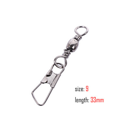 100 vnt. metalinių pasukamų tvirtų žiedų žvejybos kaiščio lyno jungtis su užsegamais pasukamaisiais įrankiais, žvejybos įrankiais