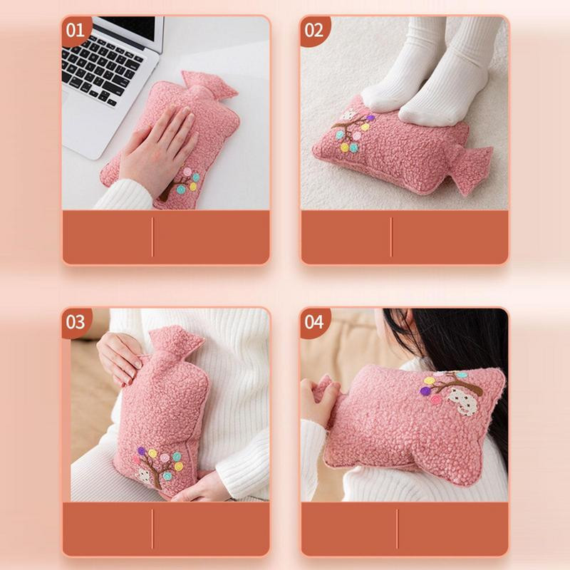 Torba za bocu tople vode, nepropusna, topli trbuh Instant Hot Pack, izolirana torbica za vodu otporna na visoke temperature, grijač za ruke i noge