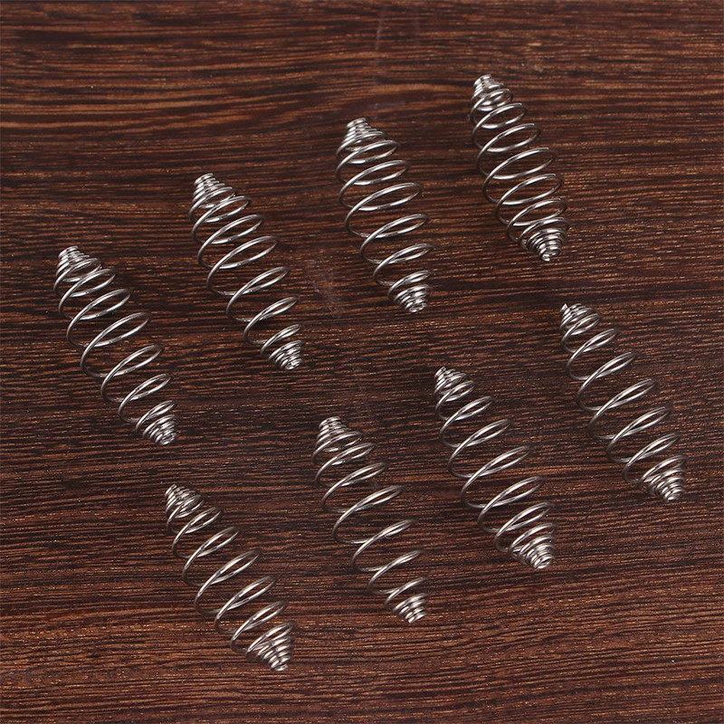 50 vnt./stal. Nerūdijančio plieno spyruoklinis masalas Kabantys reikmenys tiektuvas alyvuogių formos narvelio plaukų įtaisas, kombinuotas plūduriuojantis tiektuvas Karpių žvejybos įrankiai