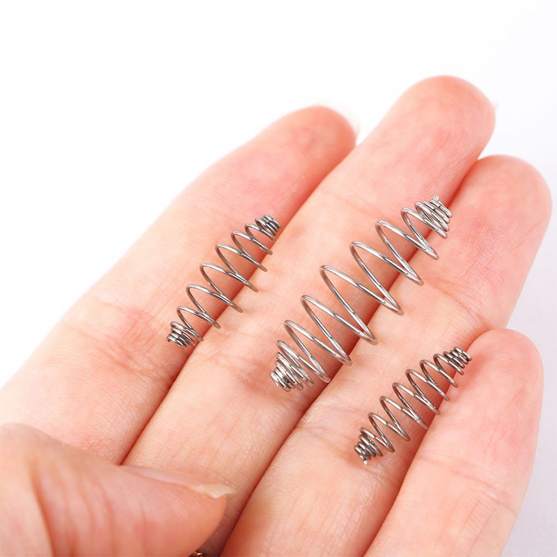 50 vnt./stal. Nerūdijančio plieno spyruoklinis masalas Kabantys reikmenys tiektuvas alyvuogių formos narvelio plaukų įtaisas, kombinuotas plūduriuojantis tiektuvas Karpių žvejybos įrankiai