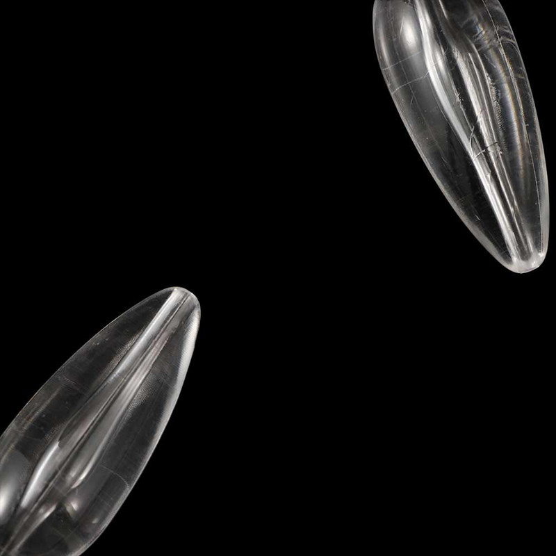 Nou 10 buc/set Bombarda Float Instrumente de pescuit Float Bobber Transparent Pescuit la crap Asistent de aruncare Aparatură de pescuit cu scufundare