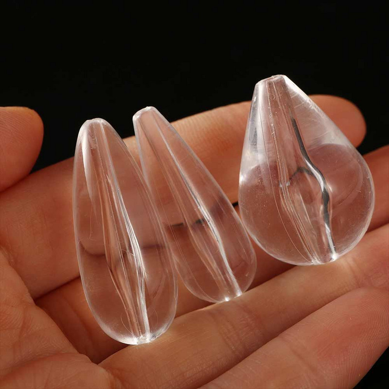 Nou 10 buc/set Bombarda Float Instrumente de pescuit Float Bobber Transparent Pescuit la crap Asistent de aruncare Aparatură de pescuit cu scufundare