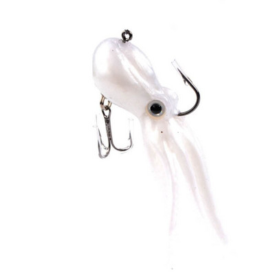 22g Pehmed helendavad vajuvad kaheksajalgade seelikud peibutised silikoonist tuunikala trolling seelikuga kalmaari jigging merepüügi sööt 3D Glow Eye tööriist