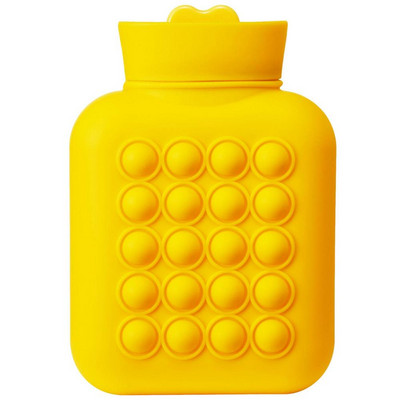 Kuum ja külm kompress Kuuma vee pudelikott Väike pehme silikoonist termokott Mikrolaineahjus soojendus reisisooja vee kott lastele