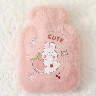 Zimska mačka Plišana vodena torba za medvjedić Kawaii stopala Debela životinja u toploj vodi Vrući zec Novi uzorak boce Crtić