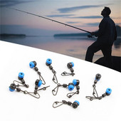 Float Space Oad Feeder Bead Link Pöörlevad karpkala Match Pole Fishing Quick Change Beads Püügitarbed Konksuga püügitarvikud