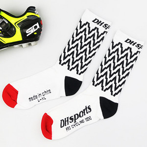 Dviračių kojinės Vyriškos Moteriškos 39-46 Dydis Lauko Dviračių Sportinės Kojinės Aukštos elastinės Dėvėjimui atsparios Kvėpuojančios Kojinės QTW020