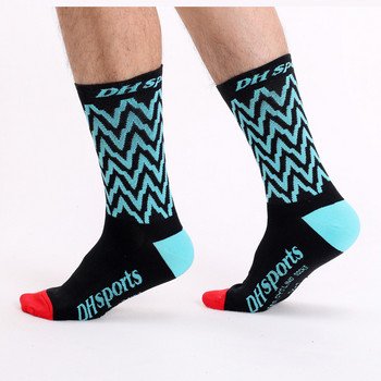 Колоездене Чорапи Мъже Жени Размер 39-46 Велосипедни спортни чорапи на открито Високоеластични, устойчиви на износване, дишащи чорапи за бягане QTW020