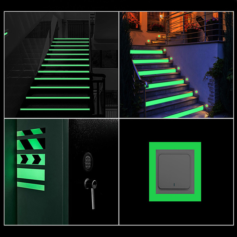 Õngeritv helendav lint Isekleepuv sinine oranž roheline kimp pimedas helendav kaunistus kalapüügiriistad varustuse tarvikud