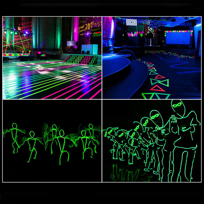 Õngeritv helendav lint Isekleepuv sinine oranž roheline kimp pimedas helendav kaunistus kalapüügiriistad varustuse tarvikud