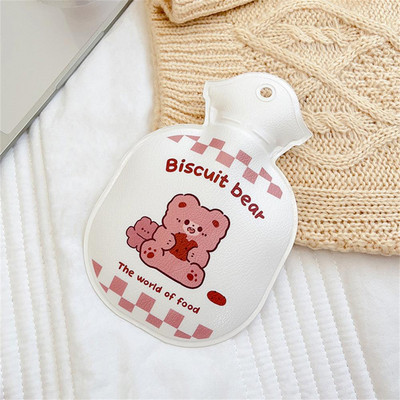 3D stereofoninis šilto vandens maišelis apie 72,3 g subtilus animacinis dizainas Nesandarus sandariklis Minkštas pliušinis mini karšto vandens maišelis rankų šildytuvas