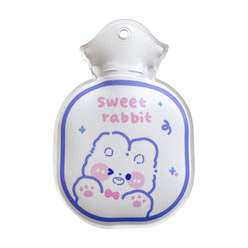 3D stereofoninis šilto vandens maišelis apie 72,3 g subtilus animacinis dizainas Nesandarus sandariklis Minkštas pliušinis mini karšto vandens maišelis rankų šildytuvas