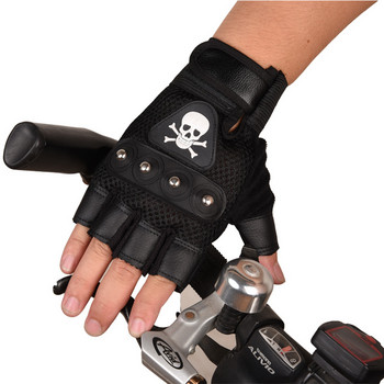 Ανδρικά αντιολισθητικά αντηλιακά γάντια ιππασίας χωρίς δάχτυλα, ανθεκτικά στη φθορά, γάντια αθλητικού ποδηλάτου για ψάρεμα για άντρες