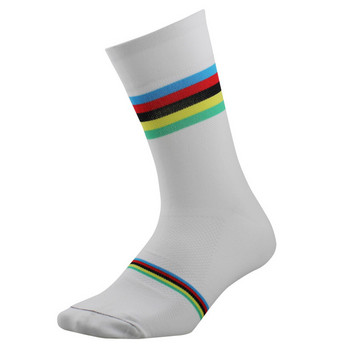 Качествен път 2023 Нова висока професионална марка Спортни чорапи Дишащи чорапи за велосипеди Спорт на открито, състезания Колоездене Чорапи