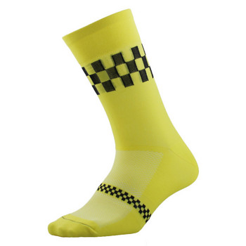 Качествен път 2023 Нова висока професионална марка Спортни чорапи Дишащи чорапи за велосипеди Спорт на открито, състезания Колоездене Чорапи