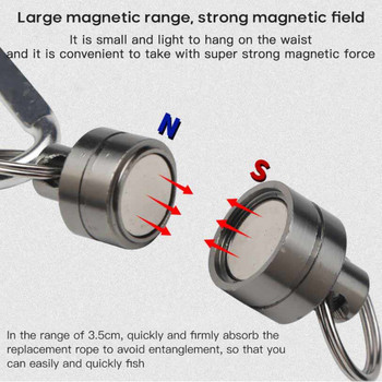 Ισχυρό συμπαγές εργαλείο εξωτερικού χώρου Μαγνητικός γάντζος μπρελόκ για κάμπινγκ Αξεσουάρ κάμπινγκ Αξεσουάρ πεζοπορίας βαρέως τύπου Ανθεκτικό