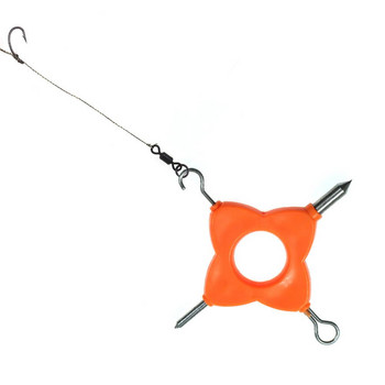 Инструмент за завързване на въдица за изработка на въдица за шаран 4 в 1 Инструмент за теглене на въдица Многофункционален преносим възел за риболовни аксесоари