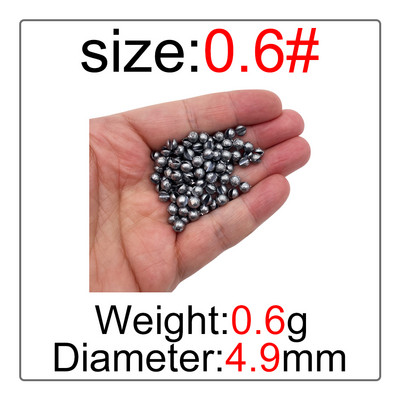 10/20/50 de bucăți de înaltă calitate, de înaltă calitate, șuruburi de linie de greutate suplimentară, plumb de pescuit, conector pentru cârlig, deschidere pentru gură