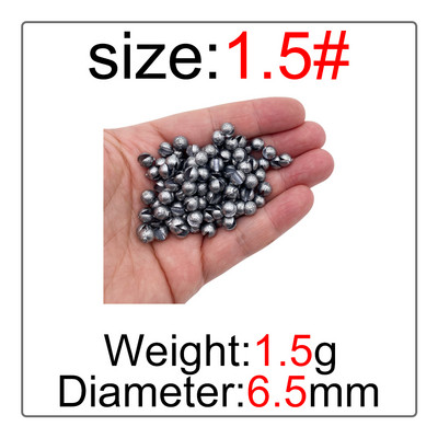 10/20/50 de bucăți de înaltă calitate, de înaltă calitate, șuruburi de linie de greutate suplimentară, plumb de pescuit, conector pentru cârlig, deschidere pentru gură