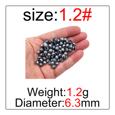 10/20/50 de bucăți de înaltă calitate, de înaltă calitate, șuruburi de linie de greutate suplimentară, plumb de pescuit, conector pentru cârlig, deschidere pentru gură