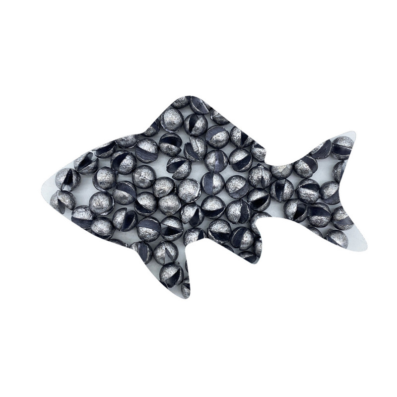 10/20/50 de bucăți de înaltă calitate, de înaltă calitate, șuruburi de linie de greutate suplimentară, plumb de pescuit, conector pentru cârlig, deschidere pentru gură