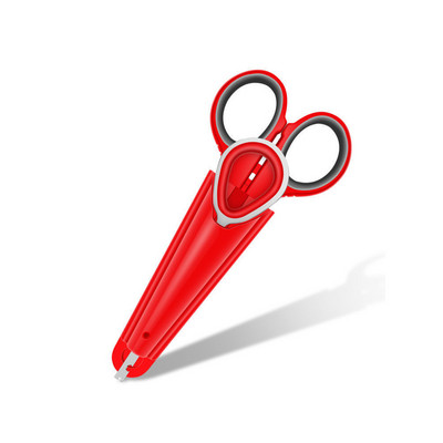 Accesorii de pescuit Foarfece de pescuit Cutie de pescuit Cutter pentru fir de pescuit Foarfece de plumb Decuplare triplă din oțel inoxidabil