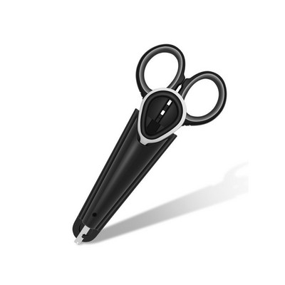 Accesorii de pescuit Foarfece de pescuit Cutie de pescuit Cutter pentru fir de pescuit Foarfece de plumb Decuplare triplă din oțel inoxidabil