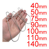 1tk 40/50/75/90/100/110/140mm lant roostevabast terasest kalaklamber eluskala klapp multifunktsionaalne kalaklamber kalapüügi tarvikud