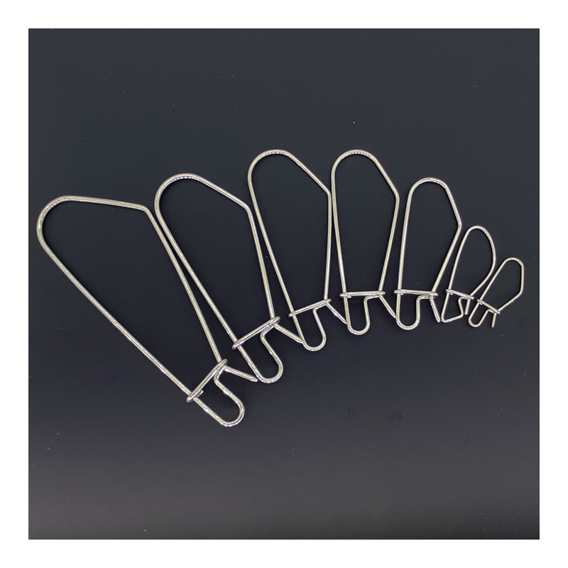 1tk 40/50/75/90/100/110/140mm lant roostevabast terasest kalaklamber eluskala klapp multifunktsionaalne kalaklamber kalapüügi tarvikud