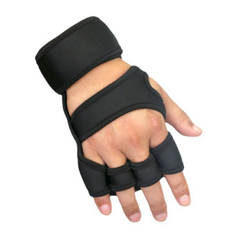Γάντια προπόνησης άρσης βαρών για άνδρες Γυναικεία γυμναστική Αθλητισμός Body Building Gymnastics Gym Hand Wrist Protector Palm Gands