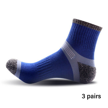 3 чифта дишащи йога външни еластични плантарни фасциит спортни компресионни чорапи за глезени за мъже арка опора фитнес меко колоездене