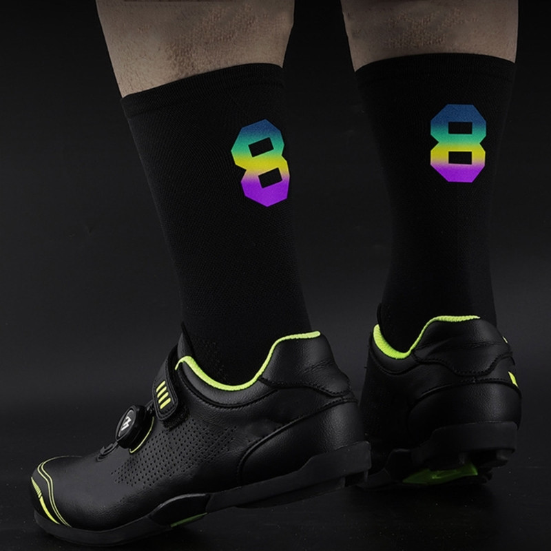 1 pora dviračių kojinių šiluminės slidinėjimo kojinės lauko dviračių laipiojimas žygiavimas stovyklavimas snieglente Vyriškos kvėpuojančios sportinės kojinės