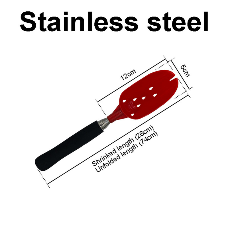 Linguri de aruncare cu momeală de pescuit Dispozitiv de cuibărit Cap retractabil pentru momeală de pește Scoop pentru aruncare lungă cu punct fix Unelte de pescuit