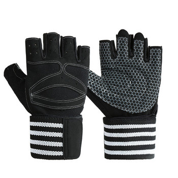 Γάντια άρσης βαρών με υποστήριξη καρπού για βαριά γυμναστική γυμναστική Γάντια γυμναστικής προπόνησης γυμναστικής