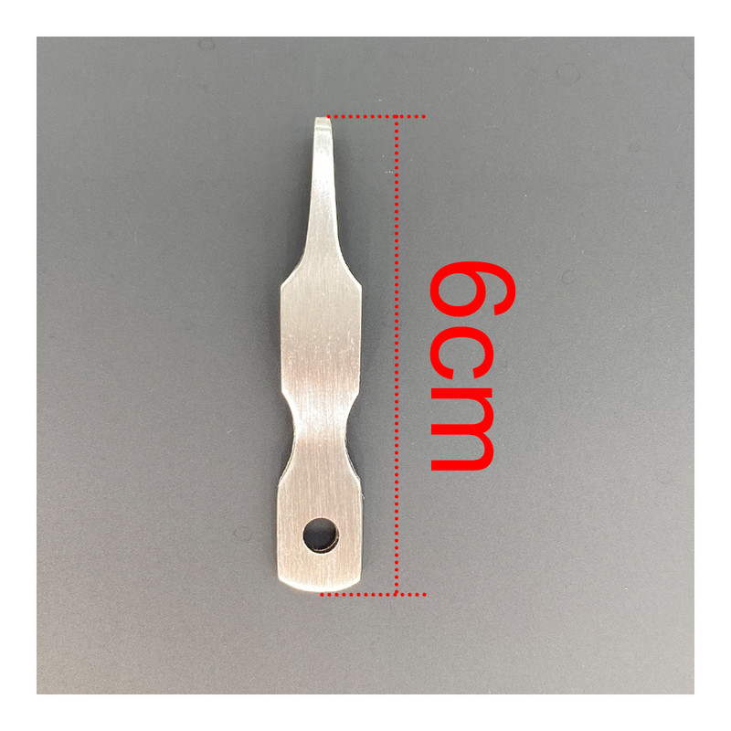 Jauko kilpos atidarytuvas Muselinės žvejybos masalas netikros žuvies Mino blizgučiais su atvira burna dvigubu žiedu, mažu žiedu