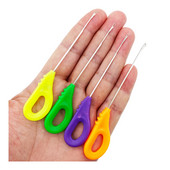 1 vnt Karpių žvejybos įrankiai Nėrimo kabliukas Stringer jauko adatos Pop-up Boilies Sujungimo smeigtukai Adata karpių žvejybos reikmenims