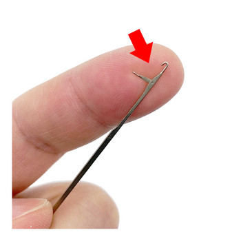 1 τμχ Εργαλεία για ψάρεμα κυπρίνου Βελονάκι με βελονάκι Stringer Bait Needles Pop Up Boilies Spicing Pins Needle for Carp Fishing Rigs Tackle