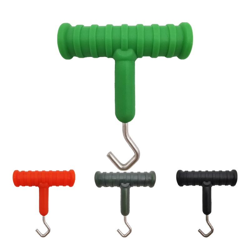 Roostevabast terasest püügisõlme tõmbaja karpkala platvormi valmistamise tööriist konksu sõlme tööriist karpkalavarustuse püügitarvikute terminal