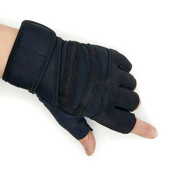 Ανδρικά γυναικεία γάντια γυμναστικής με υποστήριξη καρπού για προπόνηση γυμναστικής άρσης βαρών SAL99