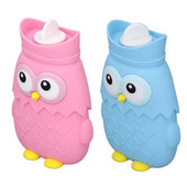 Aranyos melegvizes táska rajzfilm szilikon hordozható hőtartó melegvizes palack télre