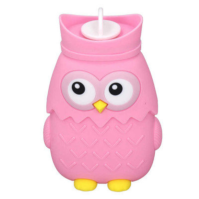 Aranyos melegvizes táska rajzfilm szilikon hordozható hőtartó melegvizes palack télre