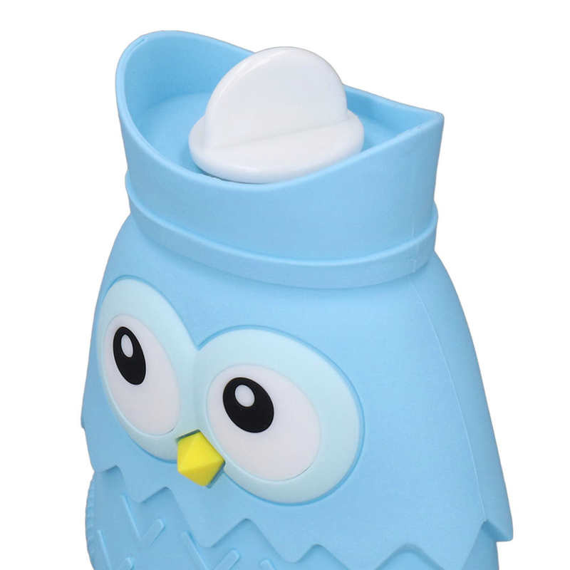 Aranyos melegvizes táska rajzfilm szilikon hordozható hőtartó melegvizes palack télre