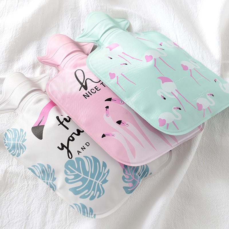 Animacinis filmas rankų šilto vandens įpurškimas, sprogimui atsparus vandens butelis, šilta rankinė, nešiojama mergaičių kišeninė rankinė karšto vandens maišeliai