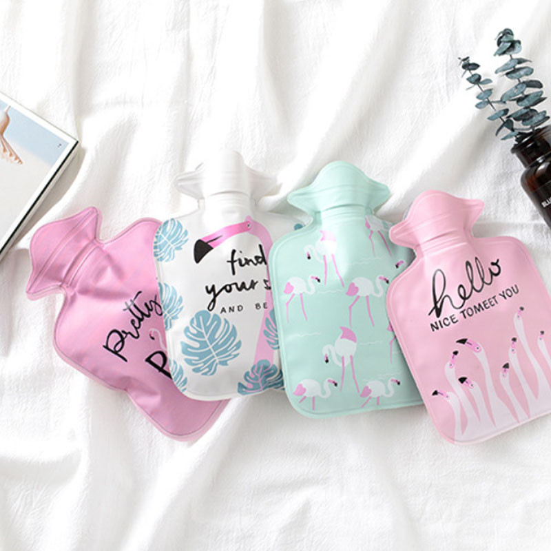 Animacinis filmas rankų šilto vandens įpurškimas, sprogimui atsparus vandens butelis, šilta rankinė, nešiojama mergaičių kišeninė rankinė karšto vandens maišeliai