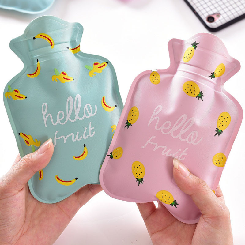 Animacinis filmas rankų šilto vandens įpurškimas, sprogimui atsparus vandens butelis, šilta rankinė, nešiojama mergaičių kišeninė rankinė karšto vandens maišeliai