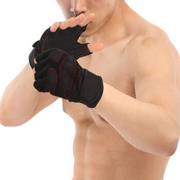 M-XL Gym Gloves Heavyweight Sports Exercise Weight Lifting Gloves Body Building Training Sport Fitness Gloves