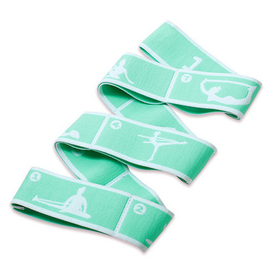 GYM Fitness Exercițiu Benzi de rezistență Yoga Cureaua de tragere Cureaua elastică pentru dans latin Bandă de întindere yoga Coarda de întindere pentru adulți