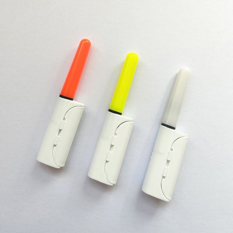 Ööpüügi õngeritva valgustuspulk Hammustusalarm Veekindel LED Öövarustus Eemaldatav ujukiga kalapüügiks helendav kepp