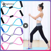 Joga 8 žodžių krūtinės išplėtimas labai elastingi pratinami raumenys tempimo virvė Sportas patvarios pasipriešinimo juostos įtempimo lavinimo virvės